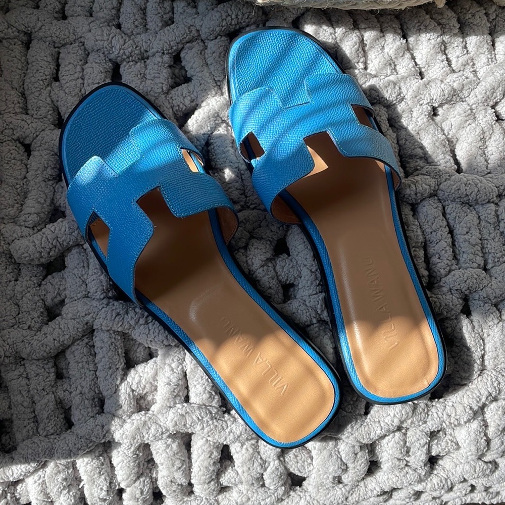 BLUE SANDALS